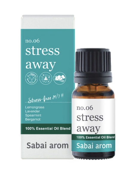 SabaiArom No.6 Stress Away Essential Oils Blend